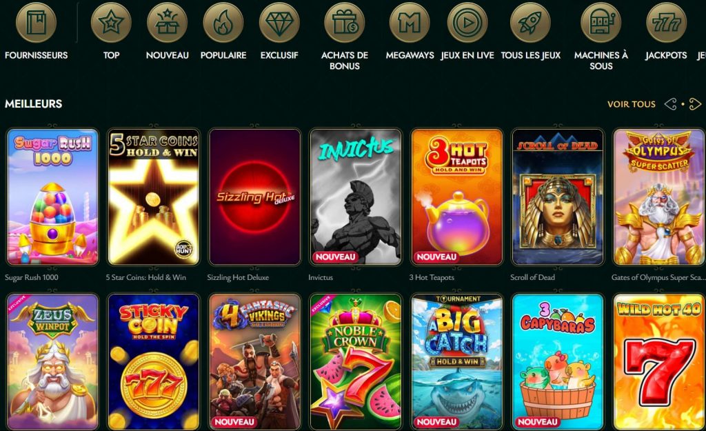 Interface mobile de Cashed Casino sur smartphone iOS et Android 